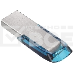Флеш диск 128GB SanDisk CZ73 Ultra Flair, USB 3.0, Tropical Blue, фото3