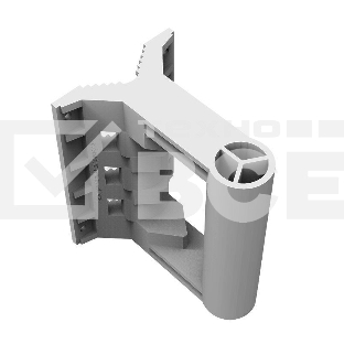 Крепление (QMExtra) QME Mikrotik quickMOUNT extra на стену больших точек доступа и секторных антенн