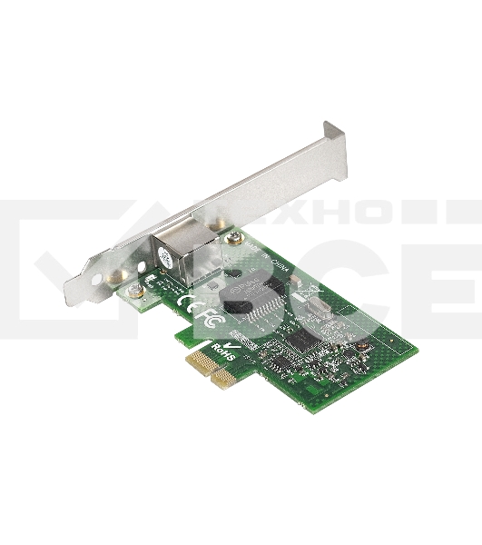 Сетевой адаптер ExeGate EXE-i210AT PCI Express 2.0 10/100/1000Mbps 1xRJ-45 (Copper) Intel WGI210AT