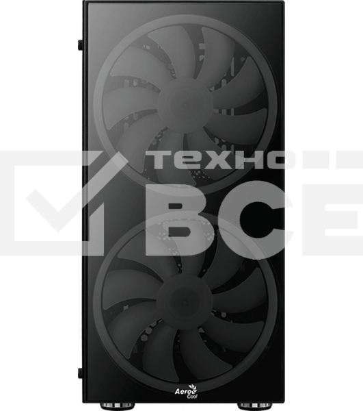 Компьютерный корпус Aerocool / Formula Python (3xUSB, 2xAudio, 0.5 мм,2x200 мм FAN, прозрачная стенка-закаленное стекло, ATX, без БП)