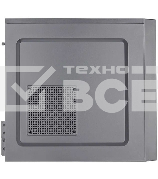 Компьютерный корпус Aerocool / Formula Cs-108-S-BK-v1 (mATX, без БП, USB3.0 x1, USB2.0 x1, 8cm black fan x1)