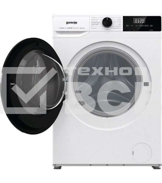Стирально-сушильная машина Gorenje W1D2A164ADS (20010443) белый загр. фронтальная макс.: 10 кг 1400об/мин класс: А