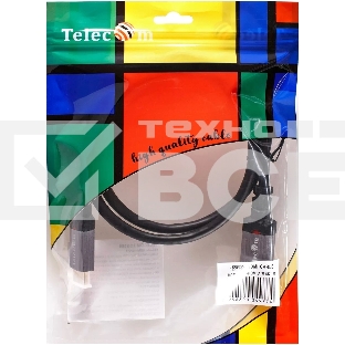 Кабель Telecom TCG365-1M HDMI 19M/M,ver. 2.1, 8K@60 Hz 1m метал разъемы, Telecom <TCG365-1M>