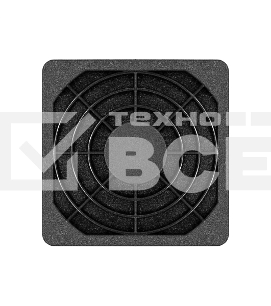 Решетка для вентилятора с фильтром 60х60 ExeGate EG-060PSFB