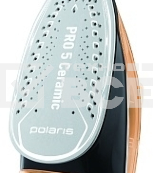 Утюг Polaris PIR2860AK 3m Черный/Оранжевый 2800Вт