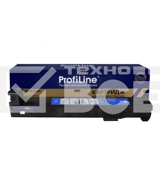 Картридж лазерный PL-CF301A (№827A) для принтеров HP Color LaserJet Enterprise flow M880z/M880z+ Голубой 32000 копий ProfiLine