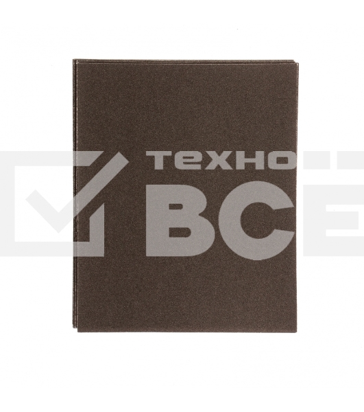 Шлифлист на тканевой основе Сибртех, P 100, 230 х 280 мм, 10 шт., влагостойкий