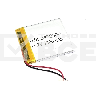 Аккумулятор Li-Pol (батарея) 4*50*50мм 2pin 3.7V/1800mAh