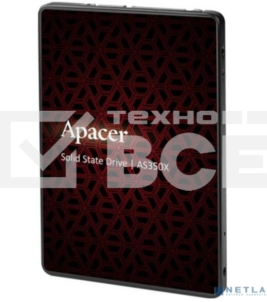 Накопитель SSD Apacer PANTHER AS350X, 128Gb, SATA III, 2.5