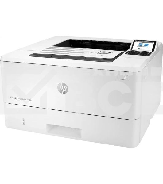 Принтер лазерный HP LaserJet Enterprise M406dn (3PZ15A), A4, ч/б, печ. до 40 стр/мин., 1200 x 1200 dpi, USB, RJ-45, Air Print, Mopria