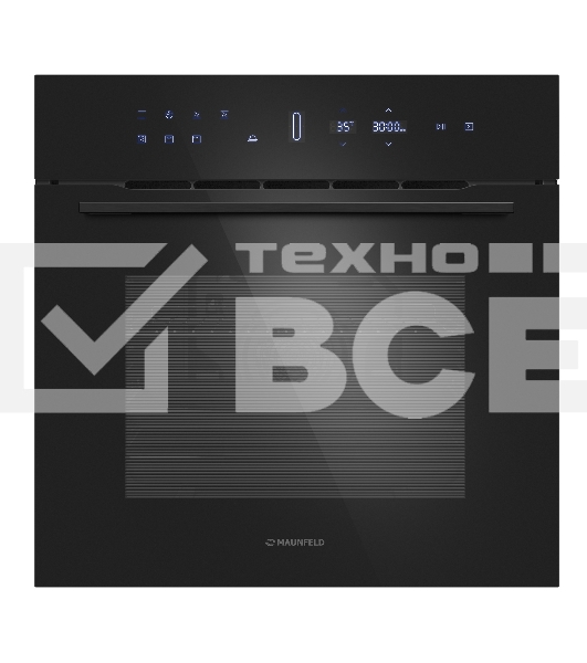 Духовой шкаф Электрический Maunfeld MEOH709DB черный