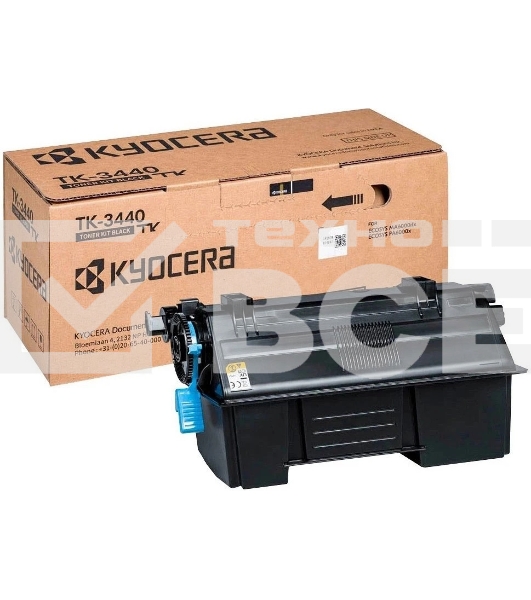 Картридж лазерный Kyocera TK-3440 1T0C0T0NL0 черный (40000стр.) для Kyocera ECOSYS MA6000ifx MA6000