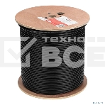 Кабель витая пара F/UTP, CAT 6, PE, 4PR, 23AWG, OUTDOOR, SOLID, черный, 305м Rexant, фото2