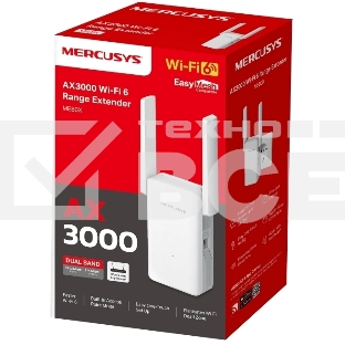 Усилитель Wi-Fi сигнала Mercusys ME80X AX3000