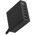 Настольное зарядное устройство Digma Pro DPW10A 140W 5A (PD+QC) 3хUSB-C/2xUSB-A универсальное черный (DPW1A4G024BK), фото10