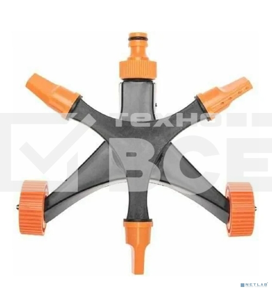 Дождеватель для полива на колесах круговой регулируемый ЧЕТЫРЕ СЕЗОНА 62-0295