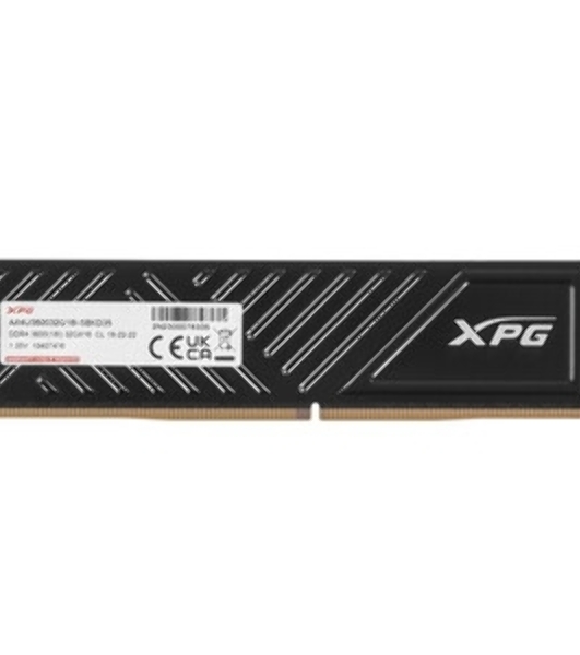 Оперативная память XPG Gaммix D35, DDR4, 32GB (1x32 GB), 3200 MHz, CL16, DIMM, радиатор, черный