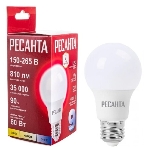 Лампа светодиодная Ресанта LL-R-A60-9W-230-4K-E27 груша, 9 Вт, нейтр., Е27, фото10