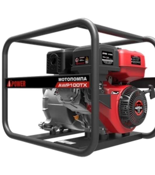 Мотопомпа A-ipower бензиновая для сильно загрязненной воды AWP100TX 30341