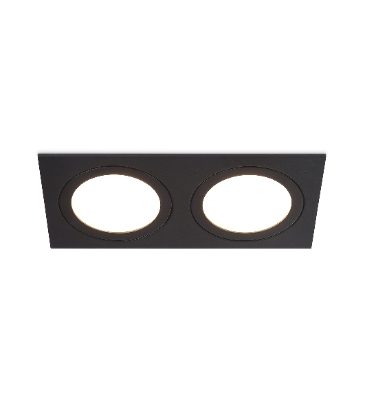 Светильник Ambrella light TN51827/2 BK черный GX53/2 max 15W 215*110*39