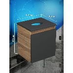 Тумба подвесная под раковину Bau Dream Blackwood 35, 1 ящик графит, фото6