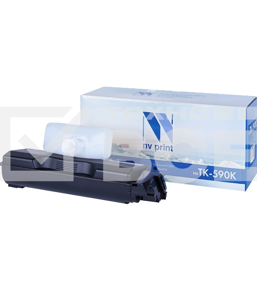 Картридж NV Print совместимый Kyocera TK-590 Yellow для FS C2026MFP/C2126MFP/C2526MFP/C2626MFP (5000k)