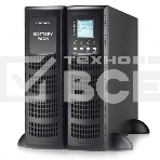 Источник бесперебойного питания CROWN On-Line CMUOA-300X-10K 10000VA/9000W, корпус металл, TOWER&RACK, 3U+3U, АКБ 16*12V/7AH, PF-0.9, AVR 110-300V, порт USB+RS-232, EPO, розетки - клемная колодка (Ph+N+GND), входной кабель 2,5 м, вентилятор охлаждения, ав, фото13