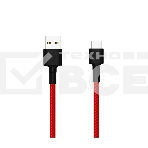 Кабель USB Xiaomi Mi Braided USB Type-C Cable SJX10ZM 100см красный, фото3