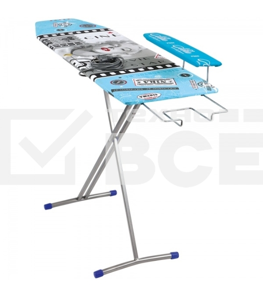 Доска гладильная NIKA НИКА 4, Н4 (Фанера 1225х345) пу, пр, удл. чехол в ассортименте Н4