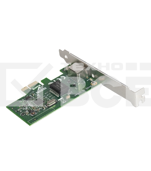 Сетевой адаптер ExeGate EXE-i210AT PCI Express 2.0 10/100/1000Mbps 1xRJ-45 (Copper) Intel WGI210AT