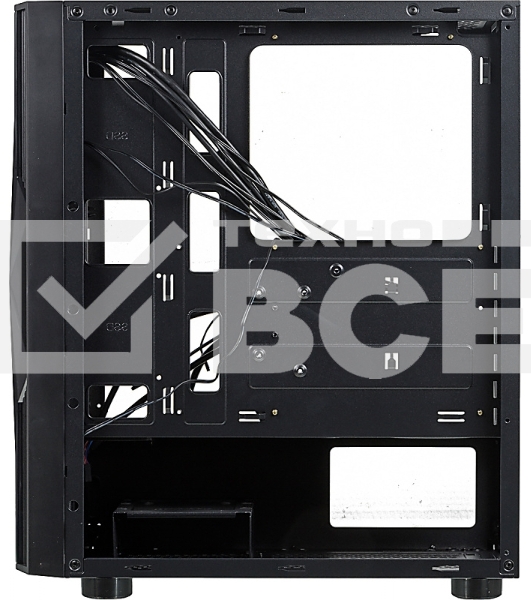 Компьютерный корпус Aerocool / Formula F-3401 (V1) черный без БП ATX 3x120mm 2xUSB2.0 1xUSB3.0 audio bott PSU