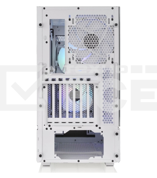 Компьютерный корпус Thermaltake Ceres 300 TG ARGB белый без БП ATX 3x140mm 2xUSB3.0 1xUSB3.1 audio bott PSU
