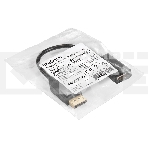 Кабель-переходник DisplayPort-HDMI ExeGate EX-DPM-HDMIF-0.1 (20M/19F, 0,1м), фото 1