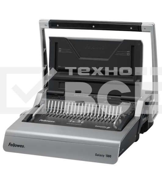 Переплетчик Fellowes GALAXY 500 A4/перф.25л.сшив./500/пластик.пруж. (6-50мм)