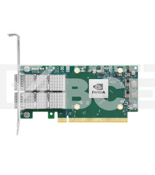Сетевая карта/ ConnectX®-6 Dx EN adapter card, 100GbE, Dual-port QSFP56, PCIe 4.0 x16, Crypto and Secure Boot, Tall Bracket