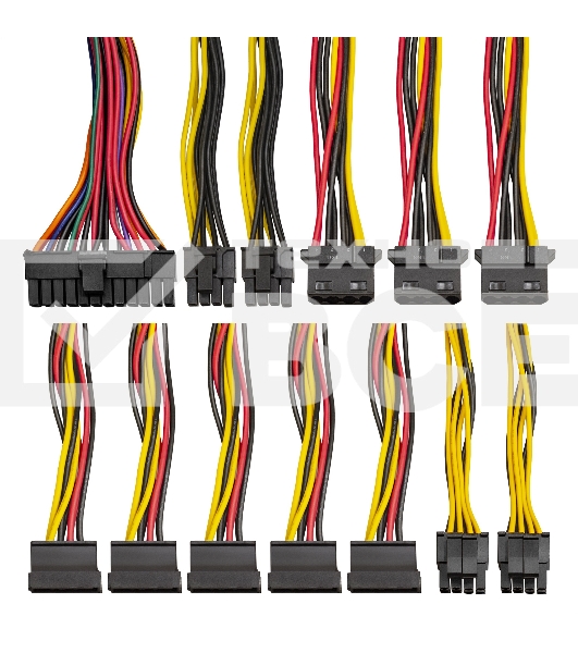 Блок питания ExeGate UN800, 800W, (ATX, SC, 12cm fan, 24pin, 2x(4+4)pin, 2xPCI-E, 5xSATA, 3xIDE, кабель 220V 1,8м с защитой от выдергивания)