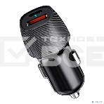 Автомобильное зарядное устройство с двумя портами Rexant (USB-A QC 3.0 + USB-C PD) со световой индикацией, 38Вт, черное, фото4