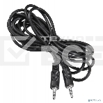 Кабель соединительный аудио Buro BAAC002-3 Jack 3.5 (m)/Jack 3.5 (m) 3м. черный BAAC002-3, фото2