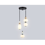 Светильник Ambrella light LH53143/3 BK/WH черный/белый 19W 3000K D330*1630, фото7