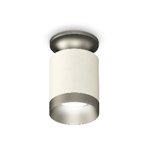 Светильник Ambrella Light XS6301160 SWH/MCH белый песок/матовый хром MR16 GU5.3 (N6904, C6301, N6133)