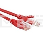 Кабель Патч-корд Lanmaster UTP TWT-45-45-0.5-RD вилка RJ-45-вилка RJ-45 кат.5е 0.5м красный ПВХ (уп.:1шт), фото2