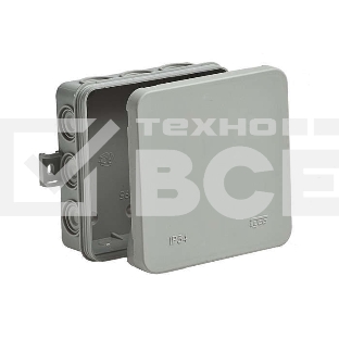 Коробка распр. ОП 100х100х35 IP54 Рувинил 67095