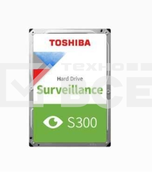 Жесткий диск Toshiba HDD  SATA3 4Tb Surveillance S300 (SMR) 5400  256Mb  (analog HDWT740UZSVA)