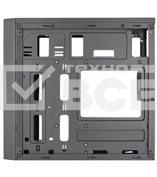 Компьютерный корпус Aerocool / Formula Cs-108-S-BK-v1 (mATX, без БП, USB3.0 x1, USB2.0 x1, 8cm black fan x1)