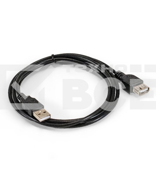 Удлинитель USB 2.0 ExeGate EX-CC-USB2-AMAF-1.5 (Am/Af, 1,5м)