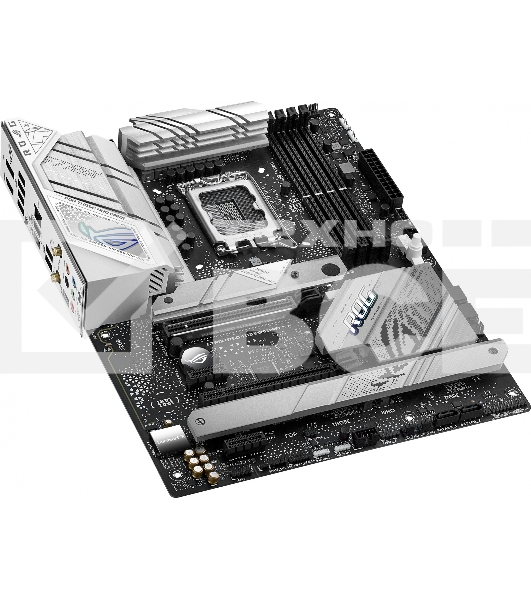 Материнская плата ASUS ROG STRIX B760-A GAMING WIFI, LGA 1700, Intel B760, 4xDDR5, 4xSATA, 3xM.2, 1xPCIe 5.0 x16, 1xPCIe 3.0 x4, 1xHDMI, 1xDP, 1x 2.5Gb LAN, 1xUSB-A 3.2 Gen 2, 2xUSB-A 3.2 Gen 1, 4xUSB 2.0, 5x3.5 мм, 7.1, Standard-ATX