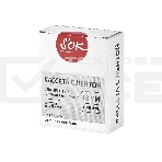 Кассета с лентой S'OK by Sakura Printing TZEFX241 для Brother, черный на белом, 18мм/8м, наклейка, фото2