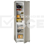 Холодильник Atlant XM-4012-080 серебристый двухкамерный 201/101л морозилка снизу, фото2