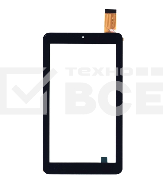 Сенсорное стекло (тачскрин) FPC-TP070255(X71)-01, черное