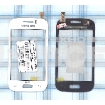 Сенсорное стекло (тачскрин) для Samsung Galaxy Young GT-S6310 GT-S6312, белое, фото4